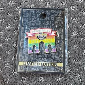 ❄️ HARD ROCK HOTEL London England Marble Arch Pride 2022 Pride Pin